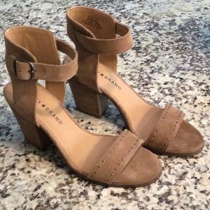 Lucky Brand leather suede sandals